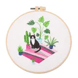 Cute Cat Embroidery Kit - Tigertree