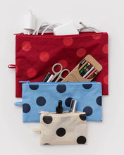 Load image into Gallery viewer, Flat Pouch Set - Polka Dot Mix
