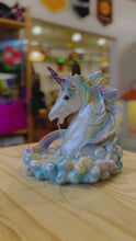 Load and play video in Gallery viewer, Unicorn Backflow Incense Burner
