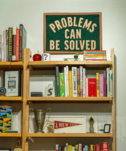 Load image into Gallery viewer, Problems Can Be Solved Camp Flag - Seth Godin x Oxford Pennant
