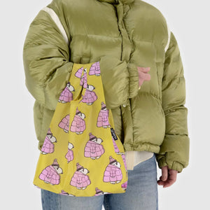 Baby Baggu - Puffer Snoopy Pink