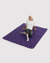 Load image into Gallery viewer, Puffy Picnic Blanket - Indigo Happy
