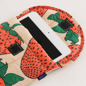 Puffy Tablet Sleeve 8" - Strawberry