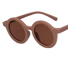 Load image into Gallery viewer, Children&#39;s Matte Round Sunglasses - Tigertree
