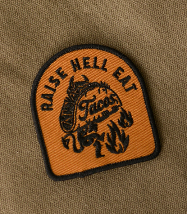 Raise Hell Eat Tacos Patch - Tigertree