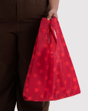 Load image into Gallery viewer, Standard Baggu - Red Polka Dot
