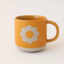 Load image into Gallery viewer, Retro Flower Ceramic Mug - Tigertree
