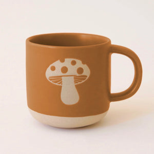 Retro Mushroom Ceramic Mug - Tigertree
