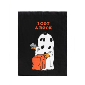 Peanuts I GOT A ROCK Trick or Treat Pillowcase