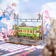 Load image into Gallery viewer, DIY Wooden Puzzle: Sakura Journey
