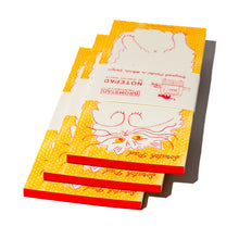 Load image into Gallery viewer, Scratch Pad Cat Risograph Notepad
