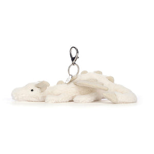 Snow Dragon Bag Charm