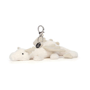 Snow Dragon Bag Charm