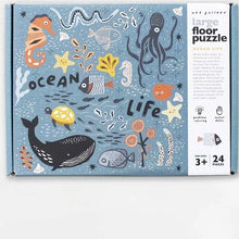 Load image into Gallery viewer, Ocean Life Floor Puzzle - Tigertree
