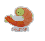 Shrimpski Sticker
