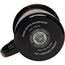 Load image into Gallery viewer, Smokey Logo Enamel Mug - Navy

