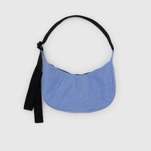 Load image into Gallery viewer, Small Nylon Crescent Bag - Cornflower
