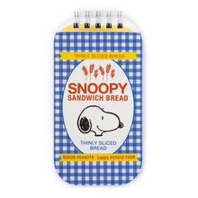 Load image into Gallery viewer, Snoopy Bread Mini Memo Pad
