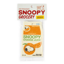 Load image into Gallery viewer, Snoopy Orange Juice Air Freshener
