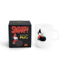 Load image into Gallery viewer, Snoopy Milk Glass Mug - Witch
