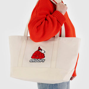 Medium Heavyweight Canvas Tote - Snoopy