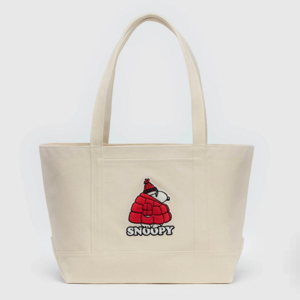 Medium Heavyweight Canvas Tote - Snoopy