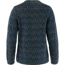 Load image into Gallery viewer, Snow Round Neck Sweater Dark Navy

