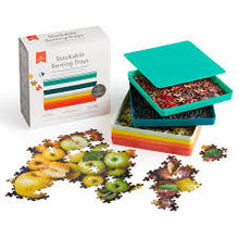 Load image into Gallery viewer, Stackable Puzzle Sorting Trays
