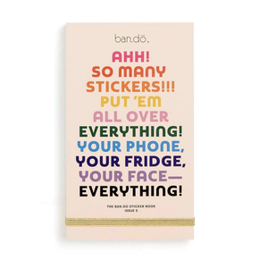 Issue Five Sticker Book
