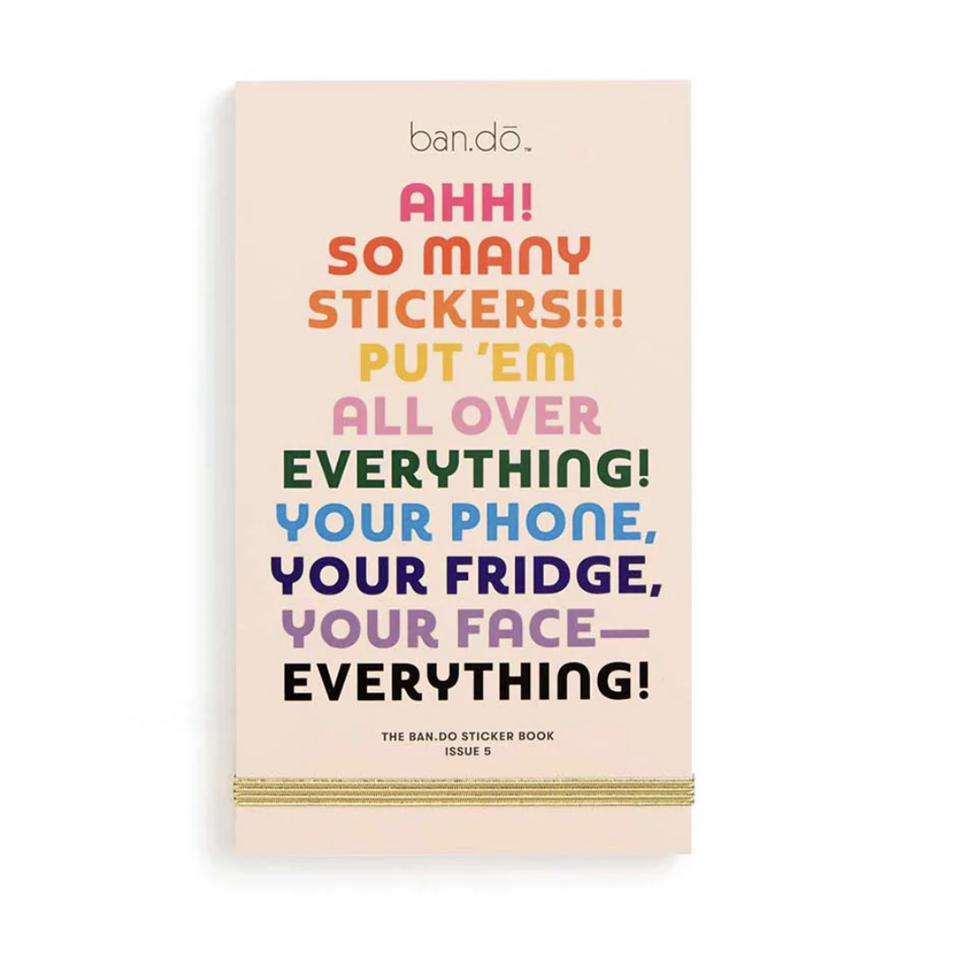 Issue Five Sticker Book