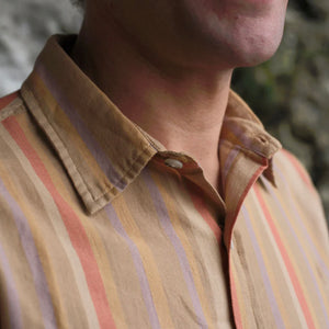 Summer Shirt - Clay Stripe