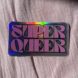 Super Queer Sticker - Tigertree