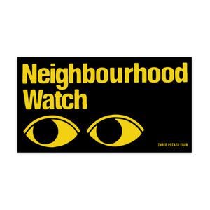 Neighborhood Watch Sticker