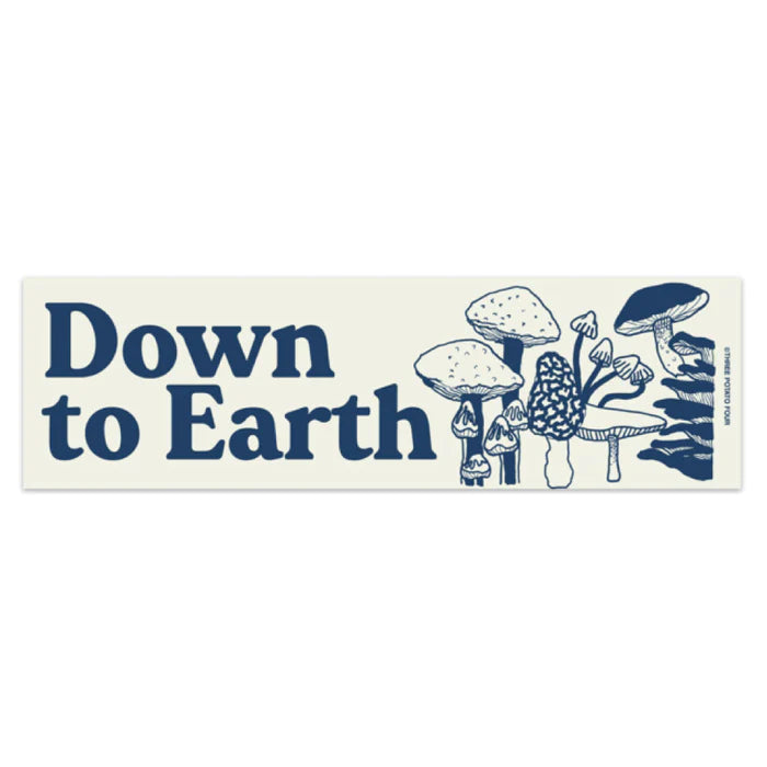 Down To Earth Bumper Magnet - Tigertree