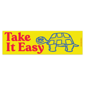 Take It Easy Bumper Magnet - Tigertree