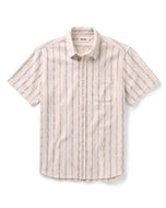 The Short Sleeve California - Tide Stripe Hacci