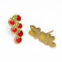 Load image into Gallery viewer, Tomatoes and Pasta Earrings
