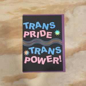 Trans Pride Card - Tigertree