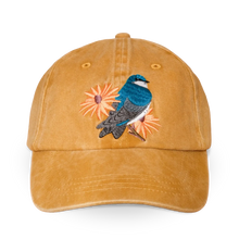 Load image into Gallery viewer, Tree Swallow Washed Hat
