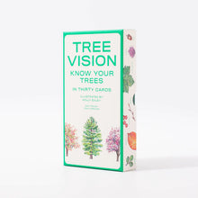 Load image into Gallery viewer, Tree Vision: Know Your Trees in Thirty Cards - Tigertree
