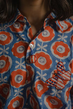 Load image into Gallery viewer, Udai Handblock Printed Cotton Shirt
