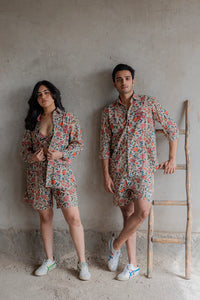 Umaid Handblock Printed Cotton Shirt