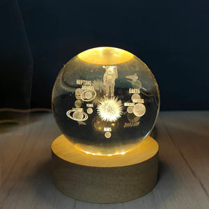Crystal Ball Lamp - Tigertree