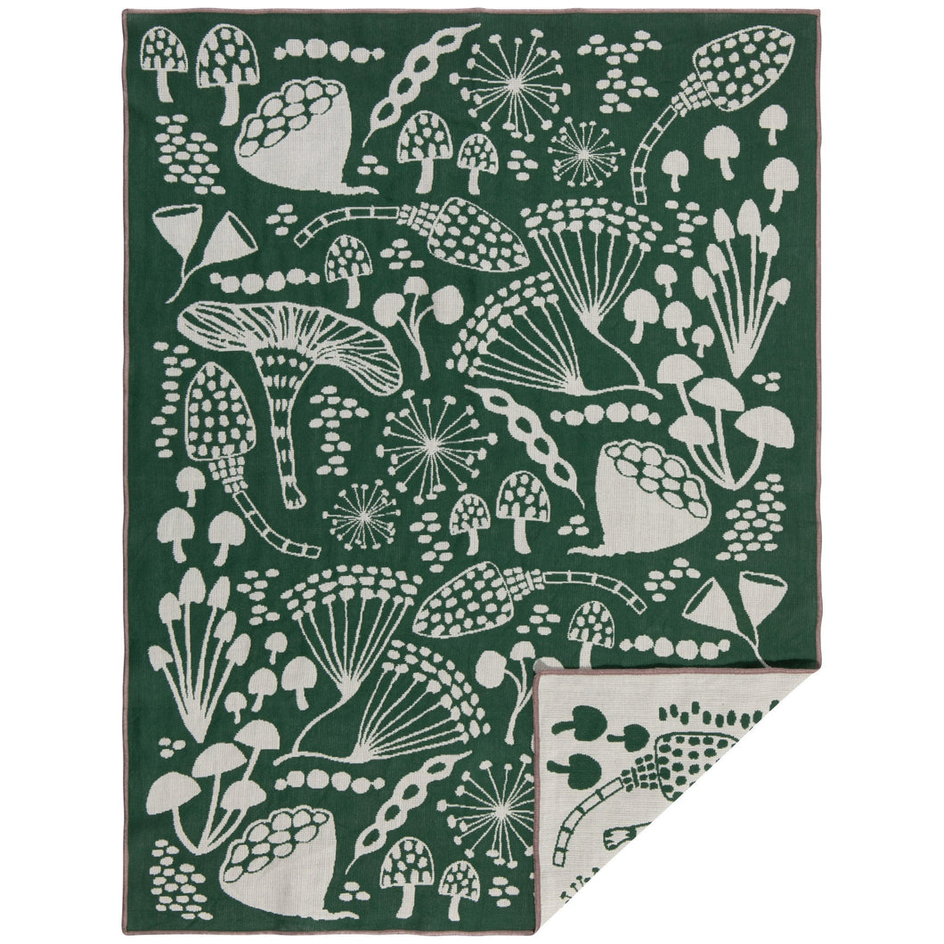 Wildgrove Mushroom Double Cloth Dishtowel - Tigertree