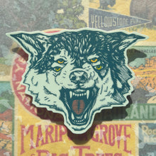 Load image into Gallery viewer, Wolf Head Sticker
