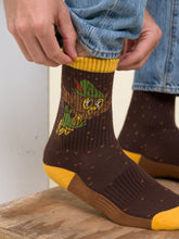 Load image into Gallery viewer, Woodsy Owl Socks - Basalt Brown
