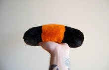 Load image into Gallery viewer, Wooly Bear Caterpillar Weighted Plush Keychain
