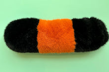Load image into Gallery viewer, Wooly Bear Caterpillar Weighted Plush Keychain
