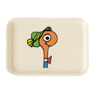 Richard Scarry Lowly Worm Bust Vintage- Style Tray - Tigertree
