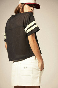 Varsity Football Mesh Tee